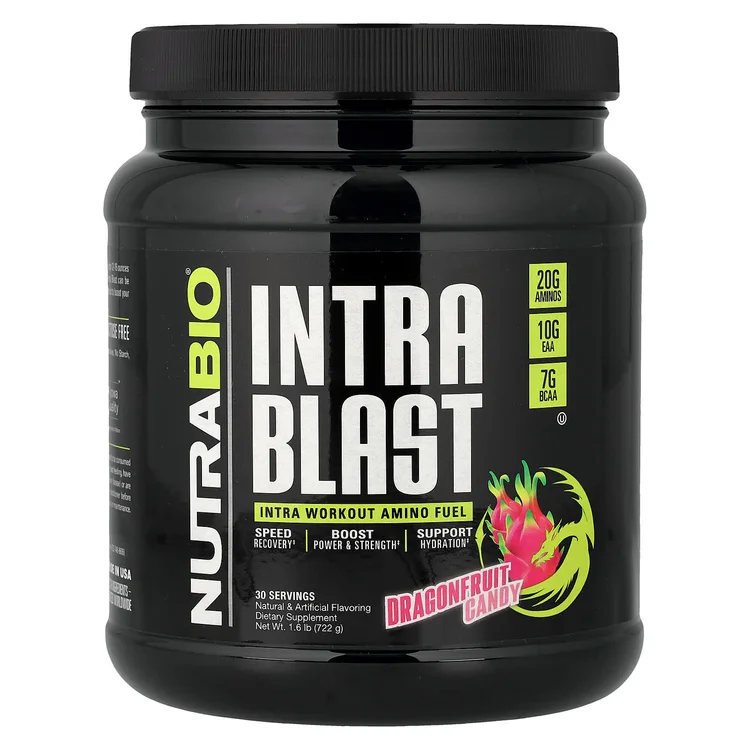 Intra Blast, Intra Workout Amino Fuel, Dragonfruit Candy, 1.6 lb (722 g) image 1
