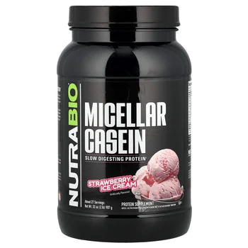 Micellar Casein, Strawberry Ice Cream, 2 lb (907 g)
