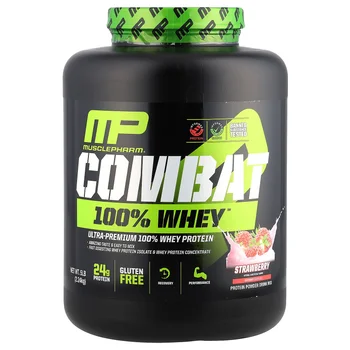 Combat 100% Whey™ Protein Powder, Strawberry, 5 lb (2.24 kg)