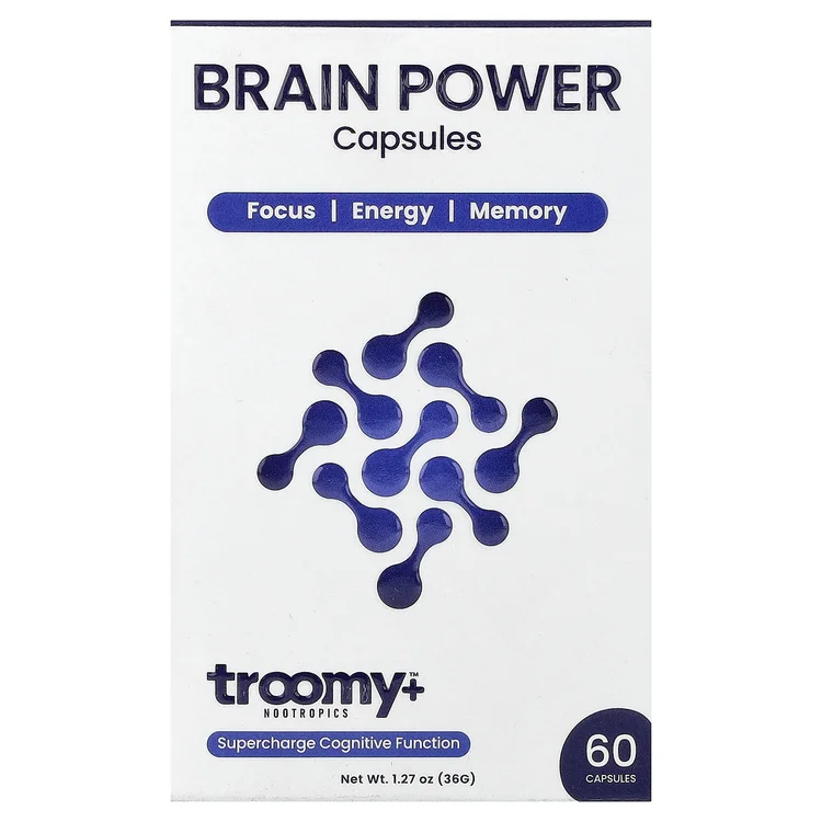 Brain Power, 60 Capsules image 1