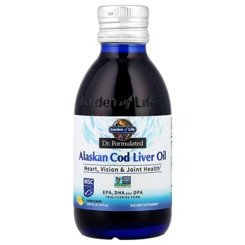 Dr. Formulated, Alaskan Cod Liver Oil, Lemon, 6.76 fl oz (200 ml)