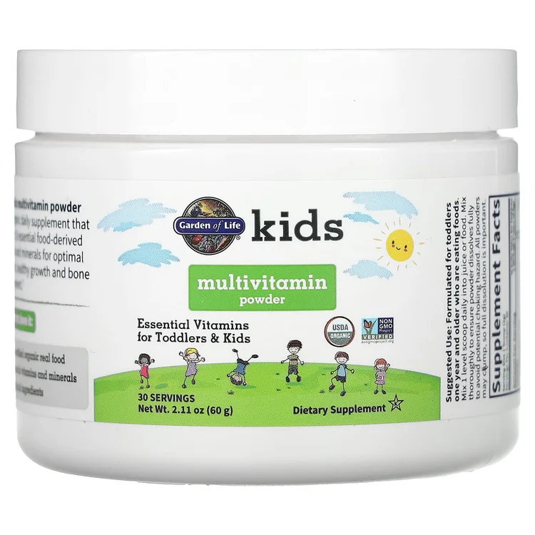 Kids Multivitamin Powder,  2.11 oz (60 g) image 1