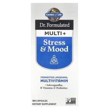 Dr. Formulated Multi+, Stress & Mood, 60 Capsules