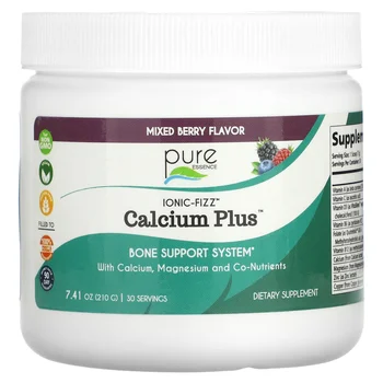 lonic-Fizz™, Calcium Plus, Mixed Berry, 7.41 oz (210 g)