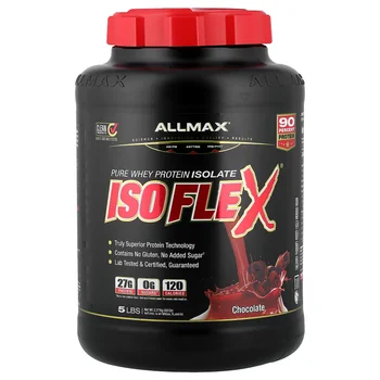 ISOFLEX®, Pure Whey Protein Isolate, Chocolate, 5 lbs (2.27 kg)