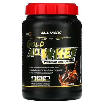 GOLD ALLWHEY®, Premium Whey Protein, Chocolate, 2 lbs (907 g)