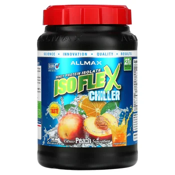 ISOFLEX® Chiller, Whey Protein Isolate, Citrus Peach Sensation, 2 lbs (907 g)