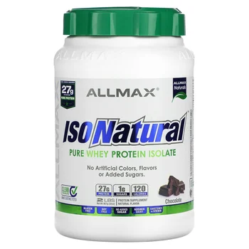 ISONatural™, Pure Whey Protein Isolate, Chocolate, 2 lbs (907 g)