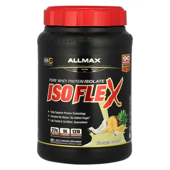 ISOFLEX®, Pure Whey Protein Isolate, Pineapple Coconut, 2 lbs (907 g)