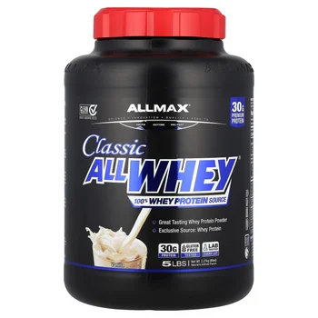 CLASSIC ALLWHEY®, 100% Whey Protein Source, Vanilla, 5 lbs (2.27 kg)