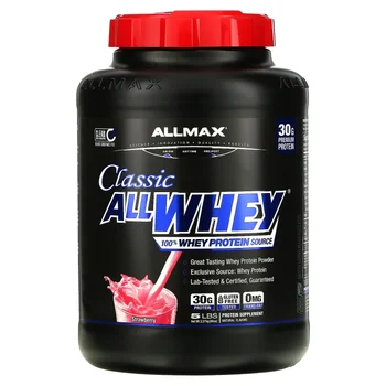CLASSIC ALLWHEY®, 100% Whey Protein Source, Strawberry, 5 lbs (2.27 kg)
