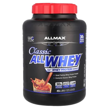 CLASSIC ALLWHEY®, 100% Whey Protein Source, Chocolate Peanut Butter, 5 lbs (2.27 kg)