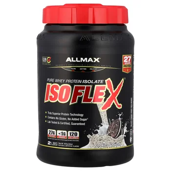 ISOFLEX®, Pure Whey Protein Isolate, Cookies & Cream, 2 lbs (907 g)