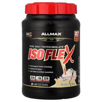 ISOFLEX®, Pure Whey Protein Isolate, Birthday Cake with Sprinkles, 2 lbs (907 g)