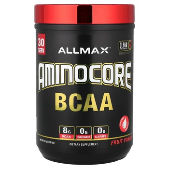 AMINOCORE™ BCAA, Fruit Punch, 0.76 lbs (345 g)