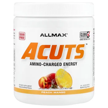 ACUTS™, Amino-Charged Energy, Peach Mango, 7.4 oz (210 g)