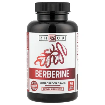 Berberine with Oregon Grape, 60 Veggie Capsules