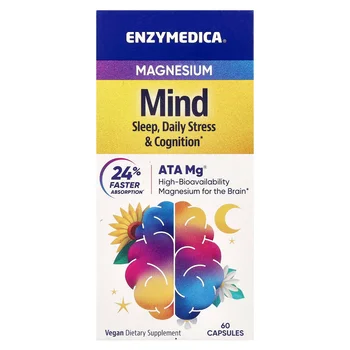 Magnesium Mind, 60 Capsules (350 mg per Capsule)