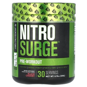 Nitro Surge, Pre-Workout, Black Cherry, 8.78 oz (249 g)