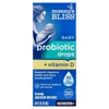 Baby Probiotic Drops + Vitamin D, Newborn+, 0.34 fl oz (10 ml)