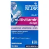 Baby Multivitamin Drops, Essential Vitamins + Iron, Age 2 Months +, 1 fl oz ( 30 ml)