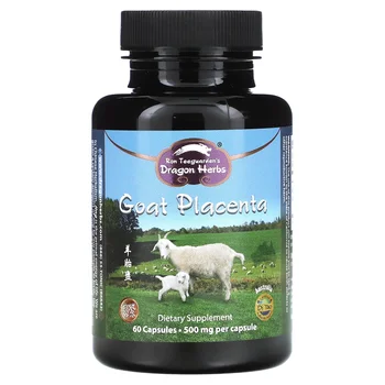 Goat Placenta, 500 mg, 60 Capsules