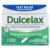 Medicated Laxative Suppository, 28 Comfort Shaped Suppositories image 1