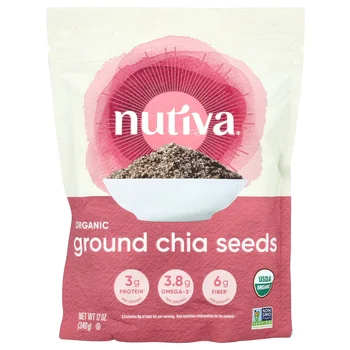 Organic Ground Chia Seeds, 12 oz (340 g)