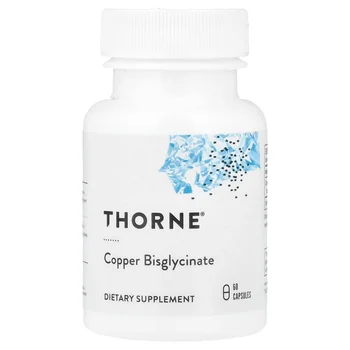Copper Bisglycinate, 60 Capsules (2 mg per Capsule)