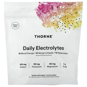 Daily Electrolytes, Variety Pack, 30 Stick Packs, 0.15 oz (4.37 g) Each