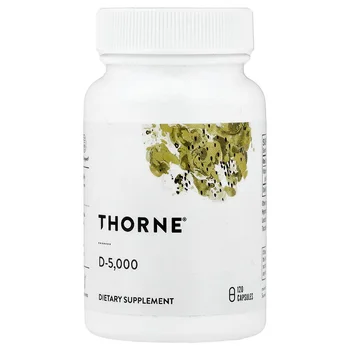 D-5,000, 120 Capsules (125 mcg per Capsule)