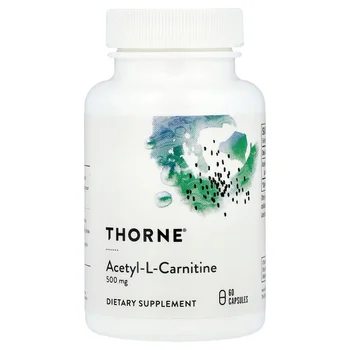 Acetyl-L-Carnitine, 500 mg, 60 Capsules