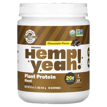 Organic Hemp Yeah!, Plant Protein Blend, Chocolate, 1 lb (454 g)