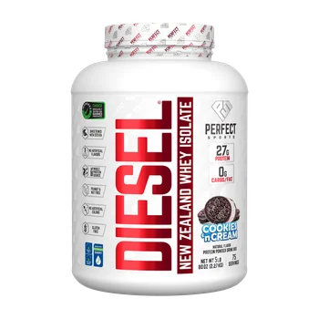 Diesel, New Zealand Whey Isolate, Cookies 'n Cream, 5 lbs (2.27 kg)