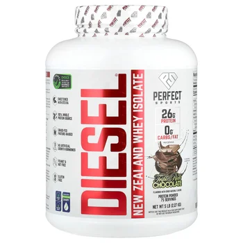 Diesel®, New Zealand Whey Isolate, Triple Rich Chocolate, 5 lb (2.27 g)