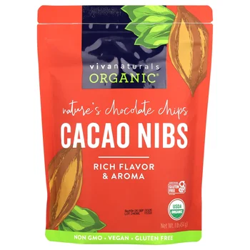 Organic® Cacao Nibs, 1 lb (454 g)