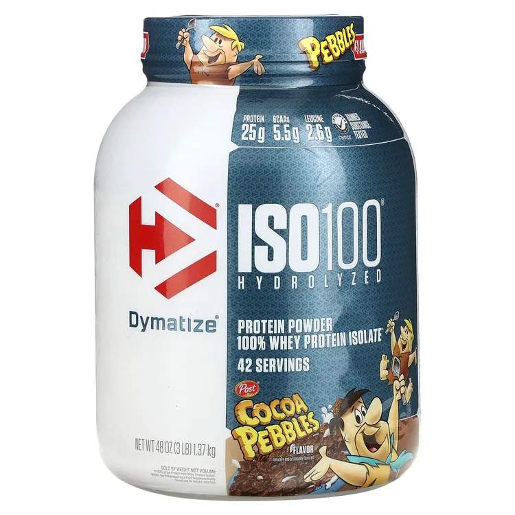 ISO100® Hydrolyzed, 100% Whey Protein Isolate, Cocoa Pebbles, 3 lbs (1.37 kg) image 1