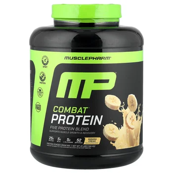 Combat® Protein Powder, Banana Cream, 4.1 lbs (1.84 kg)