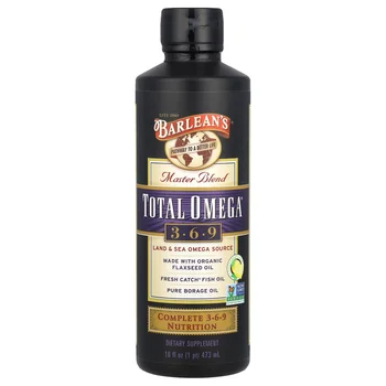 Master Blend, Total Omega® 3 · 6 · 9, Lemonade, 16 fl oz (473 ml)