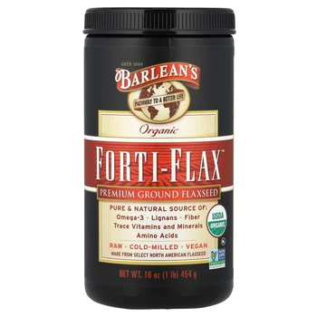 Organic Forti-Flax™, Premium Ground Flaxseed, 16 oz (454 g)