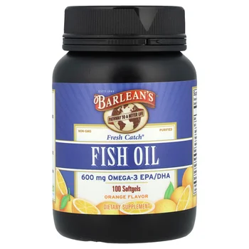 Fresh Catch®, Fish Oil, Omega-3 EPA/DHA, Orange, 100 Softgels (300 mg per Softgel)