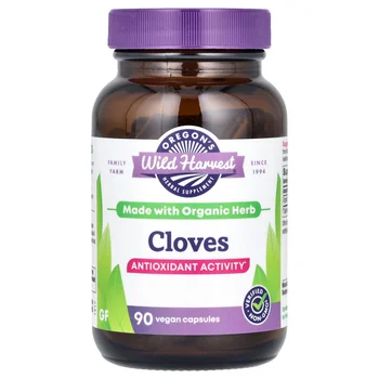 Cloves, 90 Vegan Capsules (500 mg per Capsule)