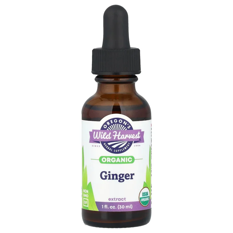 Organic Ginger Extract, 1 fl oz (30 ml) image 1