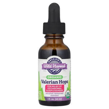 Organic Valerian Hops, 1 fl oz (30 ml)