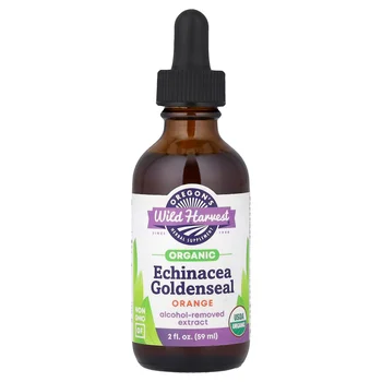 Organic Echinacea Goldenseal, Orange, 2 fl oz (59 ml)