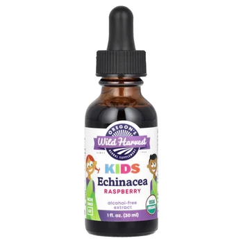 Kids, Echinacea Extract, Alcohol-Free, Raspberry, 1 fl oz (30 ml)