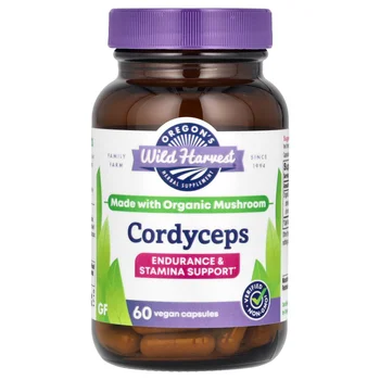 Cordyceps, 60 Vegan Capsules (525 mg per Capsule)