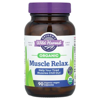 Organic Muscle Relax™, 90 Vegan Capsules