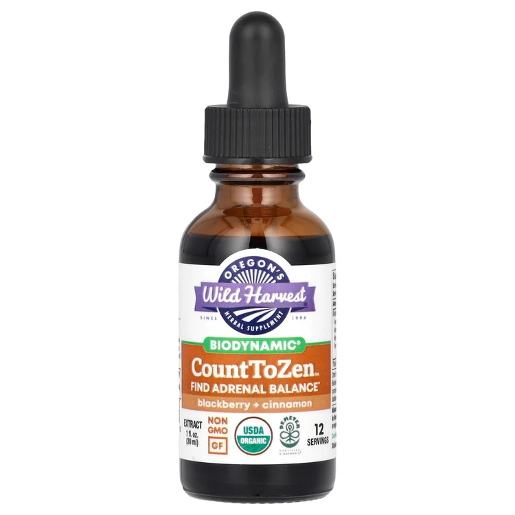 Biodynamic, Count To Zen Extract, Blackberry + Cinnamon, 1 fl oz (30 ml) image 1
