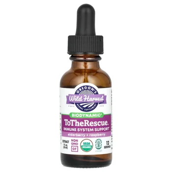 Biodynamic, To The Rescue, Elderberry + Raspberry, 1 fl oz (30 ml)